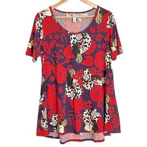 LuLaRoe Disney Cruella Deville Perfect T Shirt